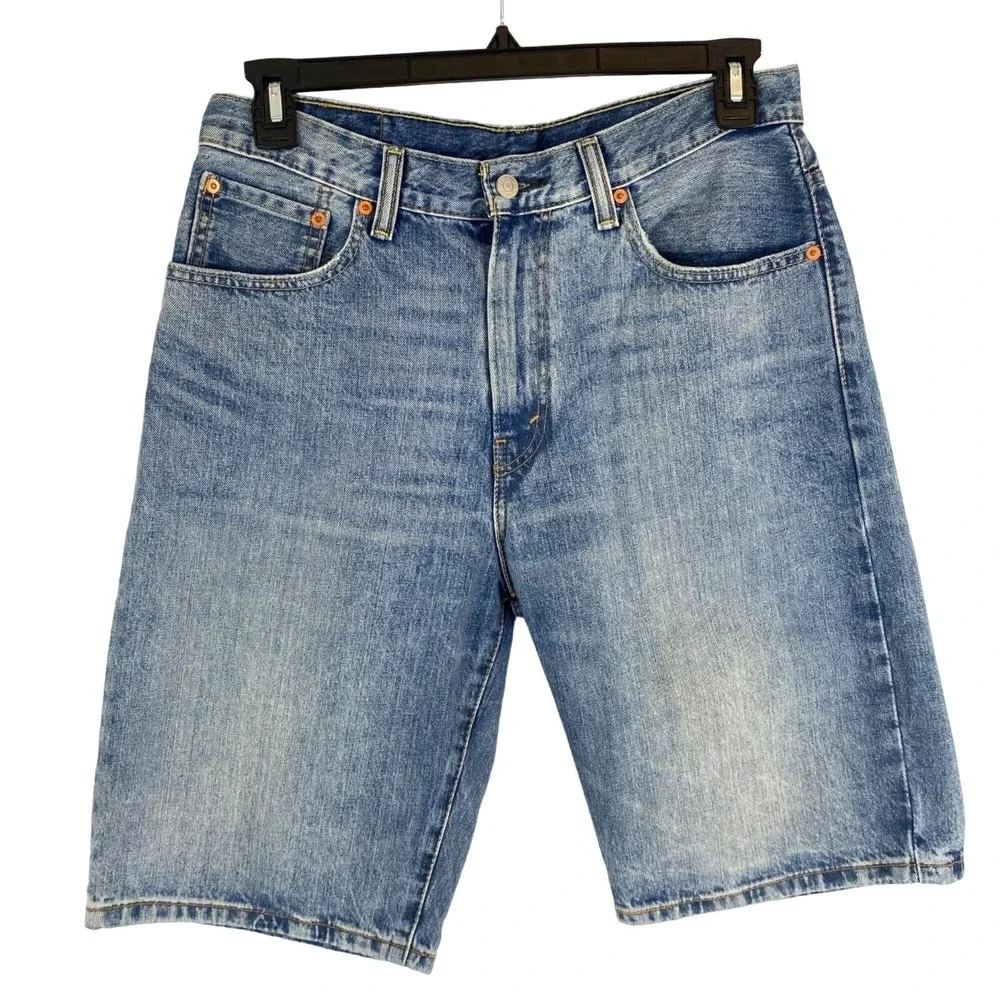Levi's Mens Shorts 569 Jean Denim Bermuda Length 12